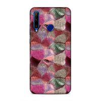 Huawei Honor 20 Lite Uyumlu Kılıf Romans (30) Silicone Case Pembe Yeşil