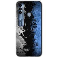 Potkal Hediye Fabrikası Tecno Spark 7 Pro Kılıf HD Desen Baskılı Arka Kapak - Abstract Wallpaper