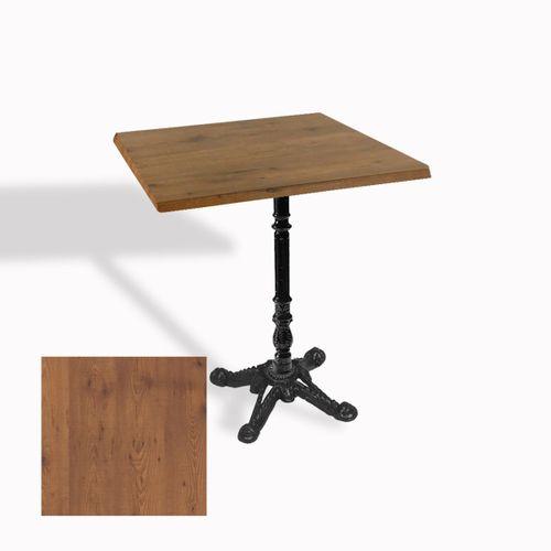 Dockers Çipa 1004 Döküm Ayak Kare Masa 60X60 cm - (Werzalit, Wermodin ve Allzalit Tabla) - Novagento