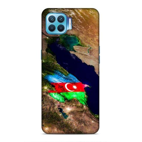Oppo Reno 4 Lite Uyumlu Kılıf Azarbaijan (1) Kılıfı Azerbaycan Harita