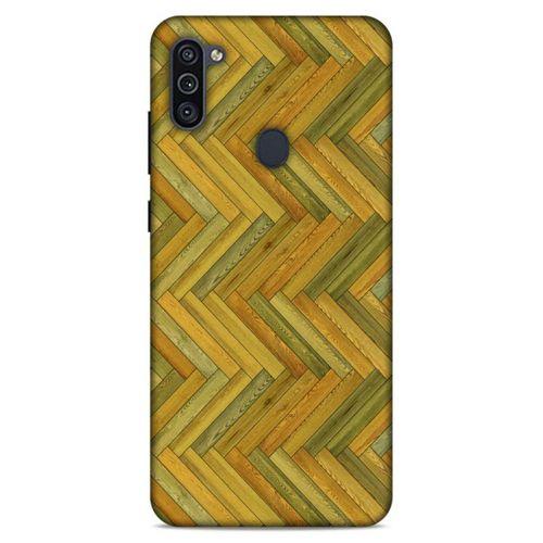 Lopard Samsung Galaxy M11 Uyumlu Kılıf Wood'X (32) Soft Silikon Kılıf Desenli