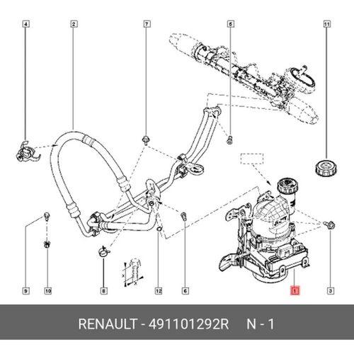 Orjinal Direksiyon Pompası Clıo Iv Sandero 491108089R 491101292R