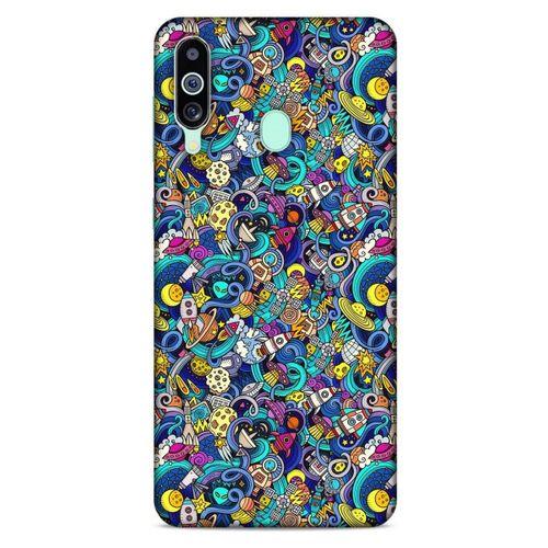 Graffitix (49) Desenli Silikon Kapak Samsung Galaxy M40 Kılıf