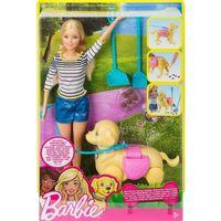 Eğitici Oyuncak DWJ68 Barbie ve Köpeği Tuvalet Eğitiminde