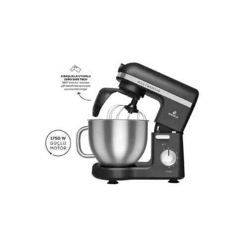 Karaca Mastermaid Chef Pro Çift Kollu Stand Mikser Shiny Black 1750 W