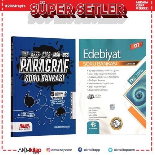 Bilgi Sarmal AYT Edebiyat ve AKM Paragraf Soru Bankası Seti 2 Kitap
