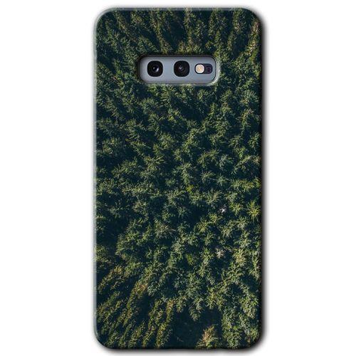 Samsung Galaxy S10e Kılıf HD Desen Baskılı Arka Kapak - Çam Ağacı Ormanı