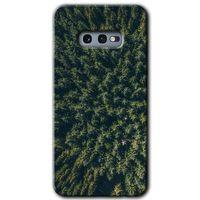 Samsung Galaxy S10e Kılıf HD Desen Baskılı Arka Kapak - Çam Ağacı Ormanı