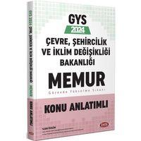 Çevre Şehircilik Ve İklim Değişikliği Bakanlığı Memur Konu Anlatımlı Data Yayınları