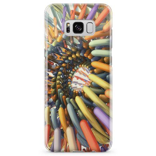 Samsung Galaxy S8 Kılıf Derin Mevzular Arka Kapak Koruma Desenli Full Koruyucu