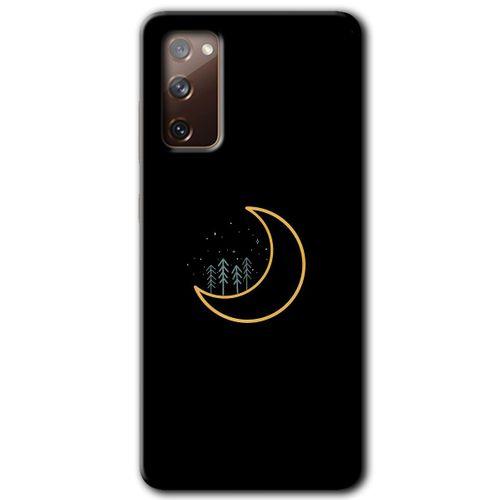 Samsung Galaxy S20 FE Kılıf Kapak - İyi Geceler +Hayalet Ekran Yandan Gözükmez