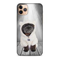 Apple Iphone 11 Pro Kılıf Köpek Kıyafetleri (41) Tank Kılıf Affenpinscher Sweat