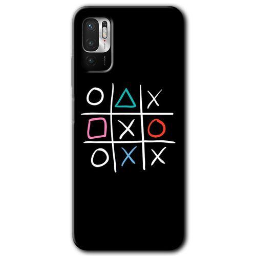 Xiaomi Redmi Note 10 5G HD Baskılı Kılıf + 9D Tam Ekran Koruyucu - Sauce