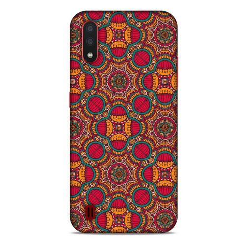 Ethnic Culture (35) Samsung Galaxy A01 Kılıf Silikon Kapak Desenli
