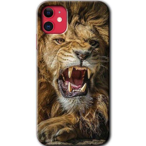 iPhone 11 Kılıf HD Desen Baskılı Arka Kapak - Lion King + Kırılmaz Cam