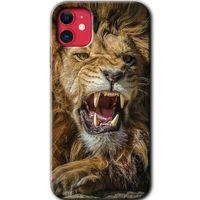iPhone 11 Kılıf HD Desen Baskılı Arka Kapak - Lion King + Kırılmaz Cam