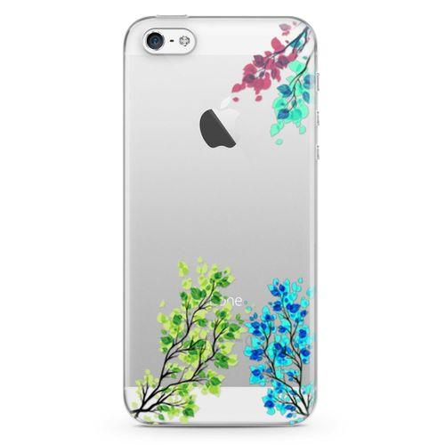 Apple iPhone 5 Kılıf Niagara Arka Kapak Koruma Desenli Full Koruyucu