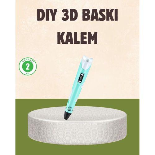 Abs Ve Pla Filament Destekli 3d Yazıcı Kalem