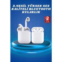 2.nesil Yeni Model Tws Bluetooth Kulaklık Dokunmatik Kontrol Yüksek Ses Kaliteli