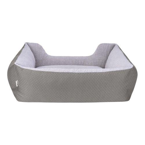Pet Comfort Echo Köpek Yatağı Gri/Gri Peluş L 105x80cm