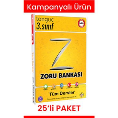 3. Sınıf Tüm Dersler Zoru Bankası 25' li Paket (2 Kitap Hediyeli)