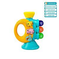 JLG-855-38A IŞIKLI VE MÜZİKLİ TROMPET BEBEK -VRD