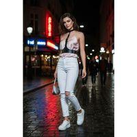 Siyah Kadın Kemer Geniş Deri Tokalı Yelek Detaylı - Brf1297