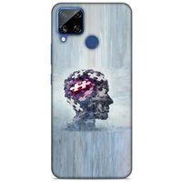 Oppo Realme C15 Kılıf Depresyon (42) Rugged Armor Kılıf Karışık Renkli