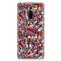 Xiaomi Mi 9T Pro Kılıf Manikur Pedikür Kozmetik Arka Kapak Koruma Desenli Full Koruyucu