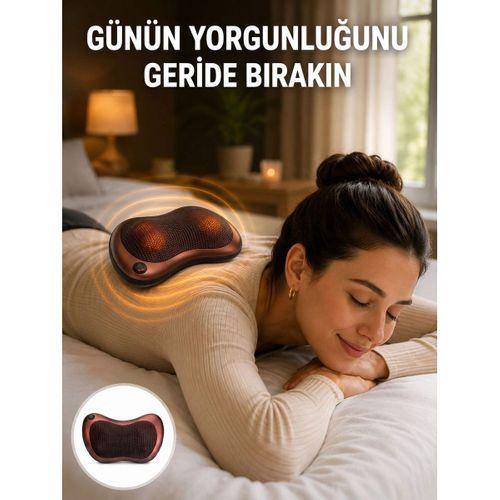 Taşınabilir Yoğurma Masaj Cihazı Boyun Bel Sırt Ayak Yeni Nesil