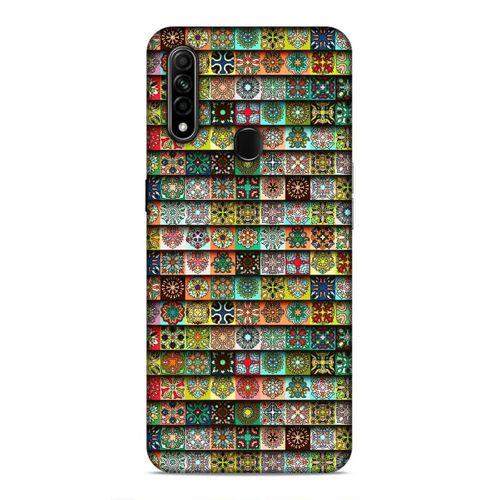 Oppo A31 Kılıf Tarihi Motifler Arka Kapak Silikon Koruma Full Koruyucu