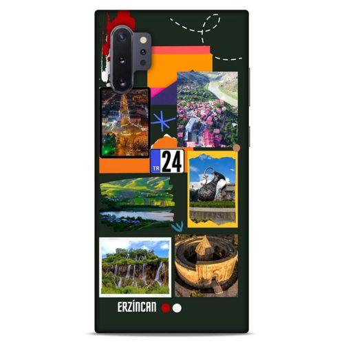 Lopard Samsung Galaxy Note 10 Plus Uyumlu Kılıf Şehirli ※ (24) Erzincan Darbe Emici Kılıf