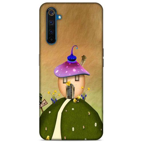 Lopard Oppo Realme 6 Uyumlu Kılıf Manipülasyon ☻ (28) Arka Kapak Desenli