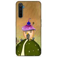 Lopard Oppo Realme 6 Uyumlu Kılıf Manipülasyon ☻ (28) Arka Kapak Desenli