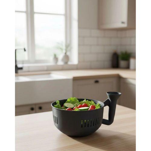 Süzgeçli Hazneli Sebze Yıkama Kabı Pratik Ve Dayanıklı Mutfak Yardımcısı