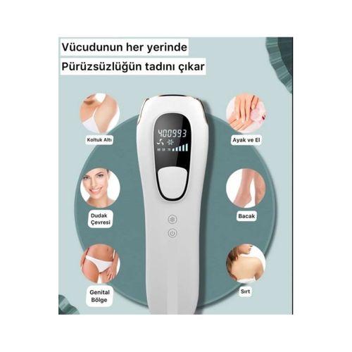 CVS Dn 7710 Ipl 900.000 Atımlı Lazer Buz Başlıklı Epilasyon