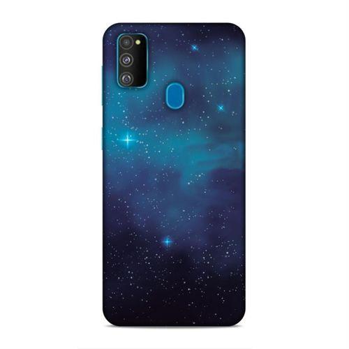 Samsung Galaxy M30s Kılıf Uzayin Derinlikleri Arka Kapak Silikon Koruma Full Koruyucu