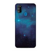 Samsung Galaxy M30s Kılıf Uzayin Derinlikleri Arka Kapak Silikon Koruma Full Koruyucu