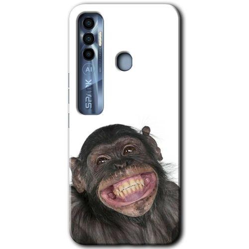 MRCİLETİSİM Tecno Spark 7 Pro Kılıf HD Desen Baskılı Arka Kapak+Temperli Cam - Şıpsevdi Aşk