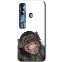 MRCİLETİSİM Tecno Spark 7 Pro Kılıf HD Desen Baskılı Arka Kapak+Temperli Cam - Şıpsevdi Aşk