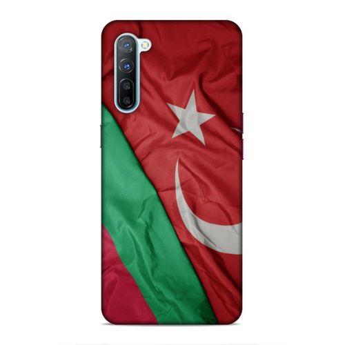 Oppo Reno 3 Uyumlu Kılıf Azarbaijan (10) Full Koruma Kılıfı Türk & Azerbaycan Bayrak