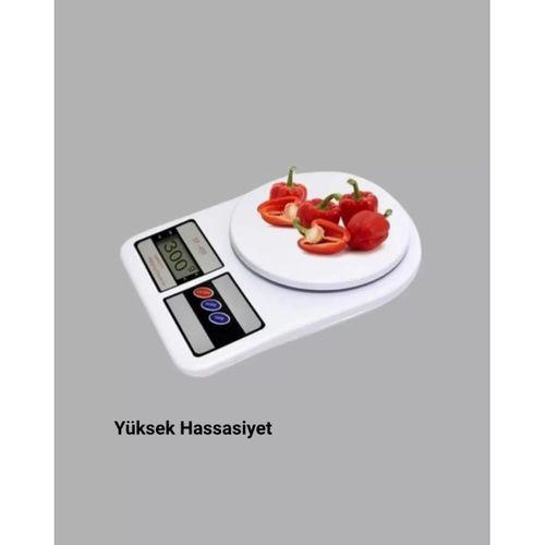 Hassas Dijital Mutfak Tartısı – 1g Doğruluk, Lcd Ekran, Otomatik Kapanma