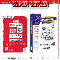 Sınav Yayınları 5.Sınıf Tüm Dersler Soru Bankası ve Ankara Yayıncılık Deneme Seti 2 Kitap