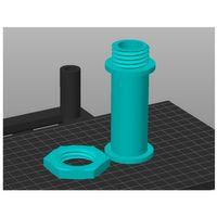 Flashforge Creator Öncesi 2014 Makarası Tutucu (Bu ürün Sadece Plastik parçadır - Almadan Önce Soru Sorabilirsiniz)