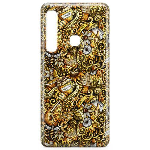 Samsung Galaxy A9 2018 Kılıf Honey Doodle Arka Kapak Koruma Desenli Full Koruyucu