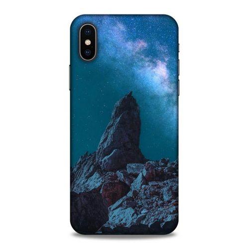 Lopard Apple iPhone XS Uyumlu Kılıf Gece'S (7) Telefon Kılıfı Açık Mavi