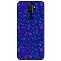 Spacex (36) Tema Glitter Kılıf Oppo A5 2020 Kılıf