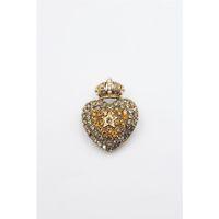 Rozet Broş - Kahverengi