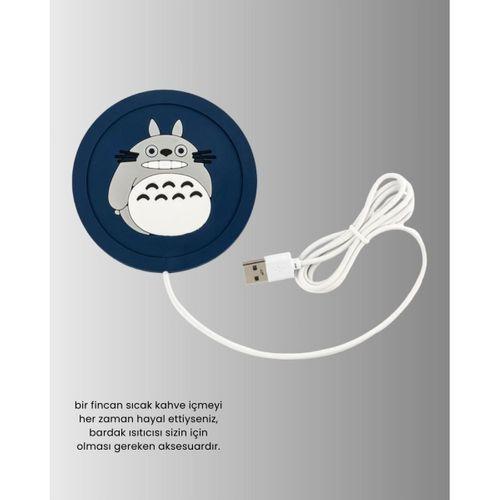 Usb Isıtmalı Bardak Altlığı 60° Isı Koruma Silikon Isı Matı