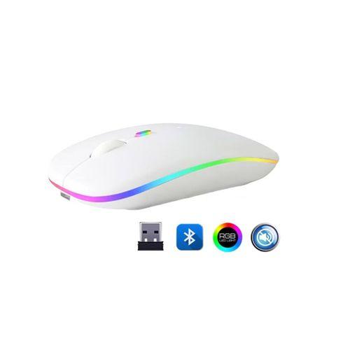 ZR215 Cba100 Rgb Beyaz Şarjlı Mouse